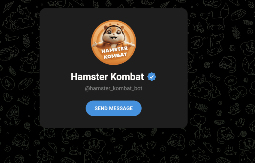 Hamster Kombat Telegram mini-app